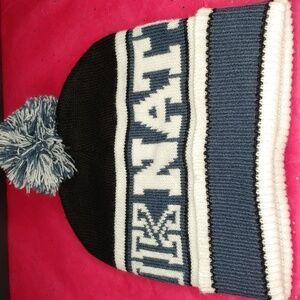 Victoria Secret Pink Nation Beanie VS Pom Pom Beanie VS Hat  VS Beanie NEW